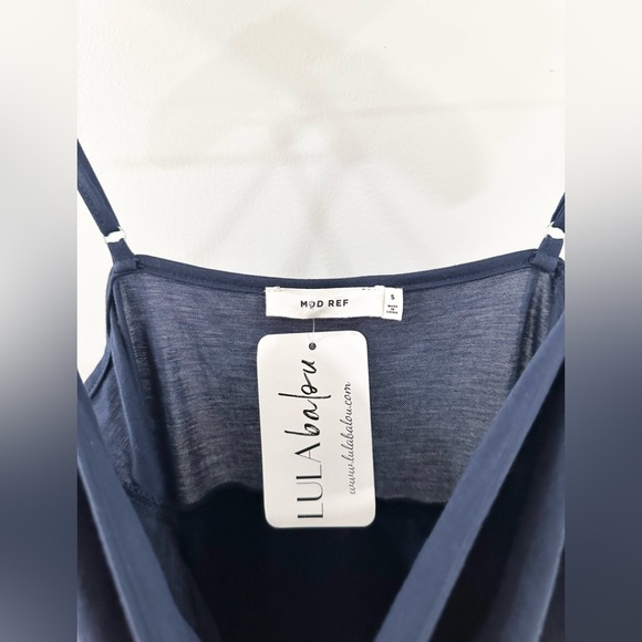 NWT Mod Ref ‘Cara’ Dress In Navy Size Small - Picture 6 of 7
